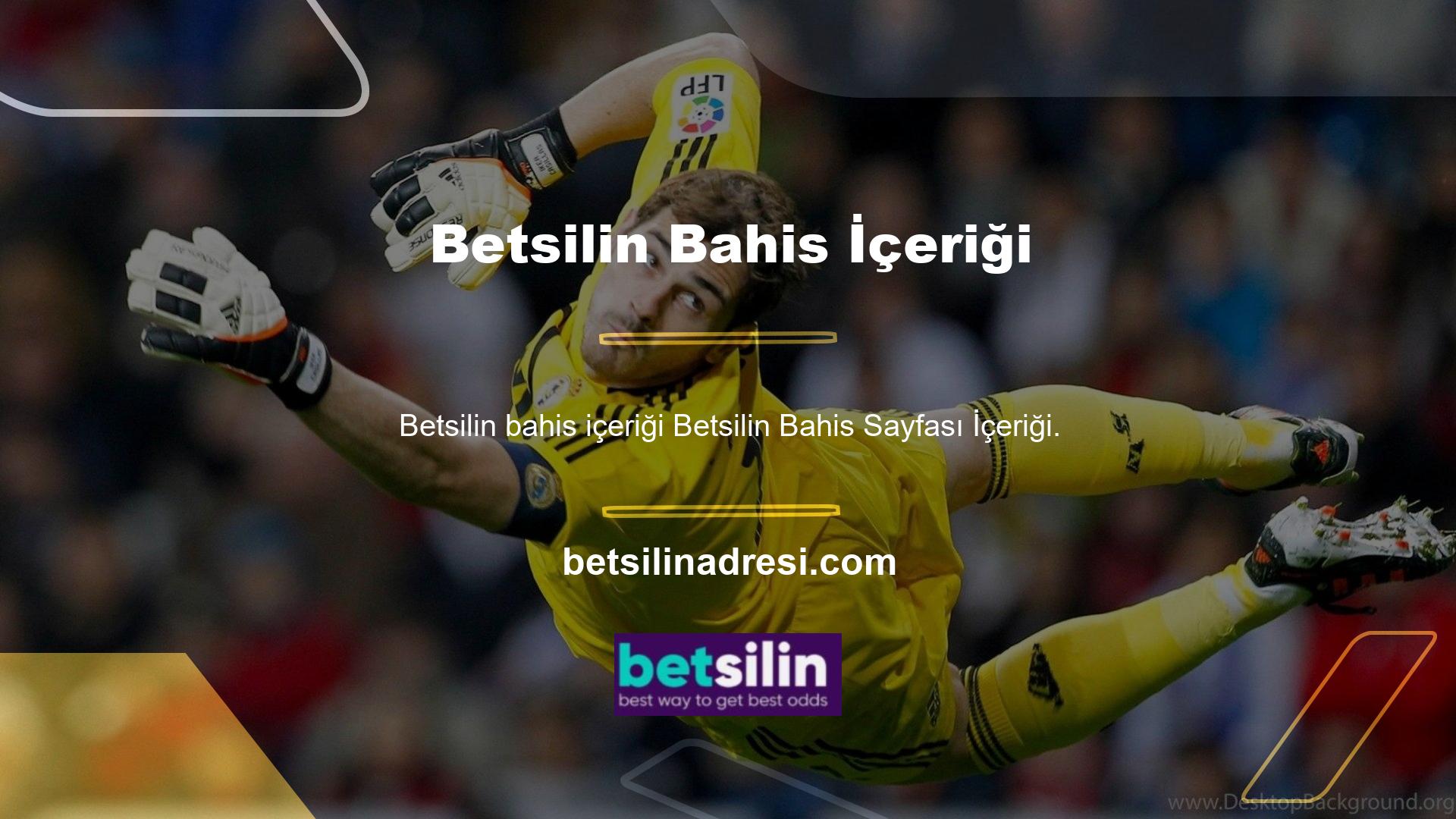 Betsilin Bahis Sitesi İçerik Spor Bahisleri, Canlı Casino, Canlı Bahis, Casino, Promosyonlar vb